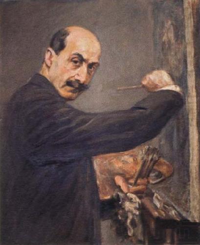 self portrait, Max Liebermann